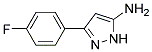 5-AMINO-3-(4-FLUOROPHENYL)PYRAZOL Struktur