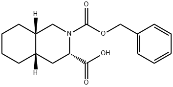 (3S,4AS,8AS)-2-CARBOBENZYLOXY-DECAHYDRO-3-ISOQUINOLINECARBOXYLIC ACID price.