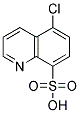 5-CHLOROQUINOLINE-8-SULFONIC ACID Struktur