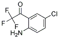 4-CHLORO-2-TRIFLUOROACETYLANILINE Struktur