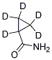 CYCLOPROPYLAMIDE-D5 Struktur