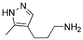 3-(5-METHYL-1H-PYRAZOL-4-YL)PROPYLAMINE TECH. Struktur
