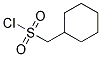 CYCLOHEXYLMETHANESULPHONYL CHLORIDE Struktur