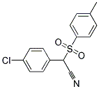 (4-CHLOROPHENYL)[(4-METHYLPHENYL)SULPHONYL]ACETONITRILE Struktur