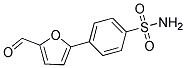 4-(5-FORMYL-2-FURYL)BENZENE-1-SULPHONAMIDE Struktur