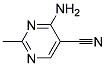 4-AMINO-5-CYANO-2-METHYLPYRIMIDIN Struktur