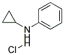 CYCLOPROPYLPHENYLAMINE HYDROCHLORIDE Struktur