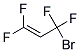 3-BROMO-1,1,3,3-TETRAFLUOROPROP-1-EN Struktur