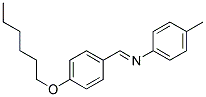 N-(4-Hexyloxybenzilidene)-4-toluidine Struktur