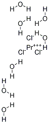 Praseodymium chloride heptashydrate Struktur