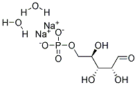 D-Ribose 5-phosephate disodium salt dihydrate Struktur