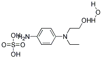 N-Ethyl-N-(2-hydroxyethyl)1,4-phenylenediamine sulfate monohydrate Struktur