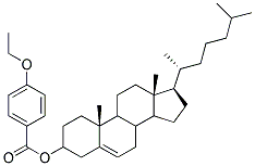 Cholesteryl-4-ethoxybenzoate Struktur