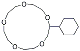 Cyclohexyl-15-crown-5 Struktur