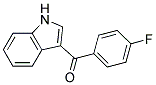 3-(4'-Fluorobenzoyl)-1H-indole Struktur