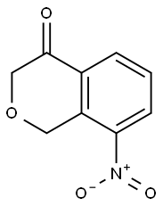 8-Nitro-4-isochromanone Struktur