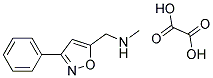 Methyl-(3-phenyl-isoxazol-5-ylmethyl)-amine OXALATE Struktur