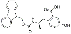 Fmoc-D-2-Tyrosine Struktur