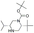 (2R,5R)-1-Boc-2-Tert-Butyl-5-Isopropyl-Piperazine Struktur