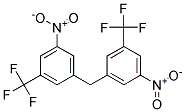 3,3'-Bis(Trifluoromethyl)-5,5'-Dinitrodiphenylmethane Struktur