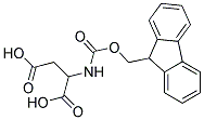 Fmoc-D-Aminosuccinic Acid Struktur