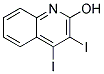 Di-iodhydroxyquinoline Struktur