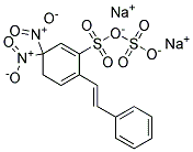 4,4-Dinitrostilbene-2,2-disulphonic acid disodium salt Struktur