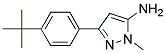 5-Amino-3-(4-tert-butylphenyl)-1-methyl-1H-pyrazole Struktur