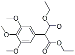 Diethyl 2-(3,4,5-trimethoxyphenyl)malonate Struktur