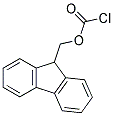 Fluoren-9-ylmethyl chloroformate Struktur