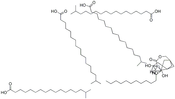 DIPENTAERYTHRITYL TETRAHYDROXYSTEARATE/TETRAISOSTEARATE Struktur