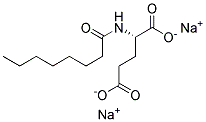 DISODIUM CAPRYLOYL GLUTAMATE Struktur