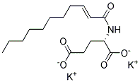 POTASSIUM UNDECYLENOYL GLUTAMATE Struktur