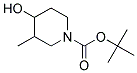 N-(t-Butoxy carboNyl)-3-methyl-4-piperidiNol Struktur