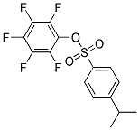 PENTAFLUOROPHENYL 4-ISOPROPYL-BENZENESULFONATE 95% Struktur