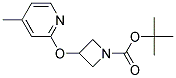 3-(4-Methyl-pyridin-2-yloxy)-azetidine-1-carboxylic acid tert-butyl ester Struktur