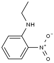 Ethyl-(2-nitro-phenyl)-amine Struktur