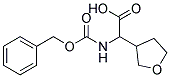 {[(benzyloxy)carbonyl]amino}(tetrahydrofuran-3-yl)acetic acid Struktur