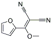 [furan-2-yl(methoxy)methylidene]propanedinitrile Struktur