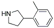 3-(2-methylphenyl)pyrrolidine Struktur