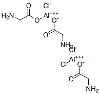 ALUMINUM CHLORIDE GLYCINATE Struktur