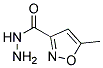 5-Methylisoxazole-3-Methyl Hydrazide Struktur