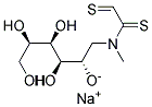 N-(Dithiocarbonyl)-N-methyl-D-glucamine, sodium salt Struktur