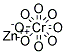 Zinc tetraoxichromate Struktur