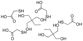 Di-trimethylolpropane tetrathioglycolate Struktur