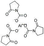 Aluminum pyrrolidone carboxylate Struktur