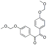 4,4'-BIS(METHOXYMETHOXY)BENZIL Struktur