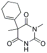 5-(1-CYCLOHEXENYL)-1,5-DIMETHYL-2,4,6(1H,3H,5H)-PYRIMIDINETRIONE Struktur