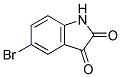 5-BROMO-2,3-INDOLINEDIONE Struktur