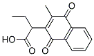 ETHYL(3-METHYL-1,4-DIOXO-1,4-DHYDRO-2-NAPHTHYL)ACETATE Struktur